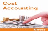 Cost Accounting · be due to under/over absorption of overhead (2) it may be due to valuation of stock Q.46 What do you meant by marginal costing? Ans. Marginal costing is mean ascertainment