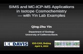 SIMS and MC-ICP-MS Applications in Isotope ...sklable.igg.cas.cn/kydt/201401/P020140102527349020787.pdfAl-Mg Systmatics of AJEF Grossular: No Evidence for 26Al Al-Mg isotopes in grossular