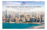 2016 – 2018 MS St. Luke's MS West...Hospital and the Icahn School of Medicine at Mount Sinai. The hospitals within the Mount Sinai Health System, which underwent brand enhancement