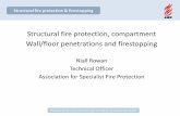 Structural fire protection, compartment Wall/floor … & Wear Seminar 2013/1b NR...–All compartment walls/floors –Fire resisting walls and floors serving escape routes identifiable