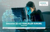 Simcenter 3D v12 YENİLİKLER SUNUMU · Nastran Applicability • SOL 401 and SOL 402 similarities • Use many of the same formulations and give nearly same results • Core set