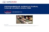 MOZAMBIQUE AGRICULTURAL VALUE CHAIN …...MOZAMBIQUE AGRICULTURAL VALUE CHAIN ANALYSIS LEO REPORT # 31 June 2016 This paper was produced for United States Agency for International