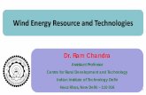 Wind Energy Resource and Technologiesweb.iitd.ernet.in/~vkvijay/files/Wind Energy Technologies... · 2018-09-28 · Advantages of Wind Power 18. 1. The wind is free and with modern