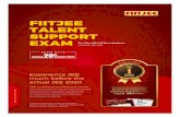FIITJEE TALENT SUPPORT EXAM · single most important aspect / parameter for your Success & Rank in JEE Main & JEE Advanced, 2020. Your Coaching Institute will benefit from FTSE because