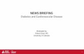 NEWS BRIEFING - American Diabetes Association...EMBARGO POLICY • All recordings are for personal use only and not for rebroadcast online or in any format. • Information presented
