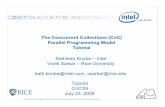 The Concurrent Collections (CnC) Parallel Programming ...vs3/PDF//CnC-tutorial.pdf · The Concurrent Collections (CnC) Parallel Programming Model Tutorial Kathleen Knobe – Intel