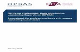 Office for Professional Body Anti-Money Laundering Supervision … · 2018-01-23 · Office for Professional Body Anti-Money Laundering Supervision (OPBAS) Sourcebook for professional