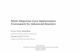 Multi-Objective Core Optimization Framework for Advanced ...Multi-Objective Core Optimization Framework for Advanced Reactors Kaiyue Zeng, Jason Hou North Carolina State University