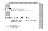 LARGER UNITS - Army University Press · magazine, is availabl ien public librarie ins th Unitee d States. However, the majorit oyf th listinge s exis it onln speciay l holdings a