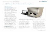 ABI PRISM 310 Genetic Analyzer - Thermo Fisher Scientifictools.thermofisher.com/content/sfs/brochures/cms_040736.pdf · applications. This polymer allows you to alter polymer concentration