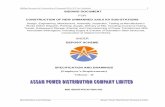 SPECIFICATION AND DRAWINGS - APDCL...Specifications and Drawings Assam Power Distribution Company Limited BIDDING DOCUMENT FOR CONSTRUCTION OF NEW UNMANNED 33/6.6 KV SUB-STATIONS Design,