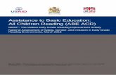 All Children Reading (ABE ACR) · All Children Reading (ABE ACR) MERIT: The Malawi Early Grade Reading Improvement Activity National Assessment of Safety, Gender, and Inclusion in