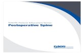 NAON Patient Education Series Postoperative Spine · 2019-09-24 · 3 Postoperative Spine — National Association of Orthopaedic Nurses Herniated Intervertebral Disc From OrthoInfo©