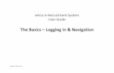 The Basics Logging in & Navigation - eArcuea1.earcu.com/earcuUserGuides/ManagerUserGuideLoggingInNavigation.pdf · Version 2.0 28-11-11 19 Using the quick navigation links within
