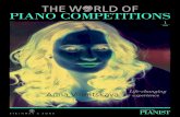 THE W RLD OF PIANO COMPETITIONS - Pianist Magazine · is published twice a year by PIANIST, as a part of the regular edition, and also worldwide as a separate magazine. PIANIST (regular