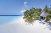 BANDOS MALDIVES · 2019-11-07 · rumble of the surf constantly soothes the mind. ˜e secluded Superior Beach Villa is surrounded by lush tropical vegetation and contains an open-air