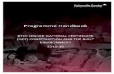 Programme Handbook -  · WELCOME Welcome to Blackpool and The Fylde College and to the EDEXCEL BTEC Higher National Certificate Construction and the Built Environment. This Programme