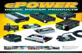 DC2DC POWER PRODUCTS - Enerdrive Pty Ltd · 2015-08-05 · DC2DC POWER PRODUCTS 3 12V & 24V VSR Relays ... with the added features of over-voltage, under-voltage and over-current