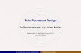 Pole Placement Design - Lunds tekniska högskolaarchive.control.lth.se/media/Education/DoctorateProgram/2016/Control... · Pole Placement Design 1 Introduction 2 Simple Examples 3