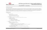 ATtiny416/ATtiny417/ATtiny814/ATtiny816/ATtiny817 - Automotiveww1.microchip.com/downloads/en/DeviceDoc/...Auto-DataSheet-DS40002014C.… · • Standby – Configurable operation