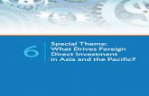 Special Theme: What Drives Foreign Direct Investment in ... · Special Theme: What Drives Foreign Direct Investment in Asia and the Pacific? As the main organizers of trade and FDI,