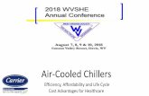 Air-Cooled Chillers - WVSHEAir-Cooled Chillers The Life-Cycle Story Many small to medium chiller plants use air cooled chillers with air-cooled screw chillers being common in the 165