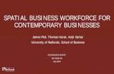 Spatial Business Workforce for Contemporary Businesses...Marketing. Spatial Analysis of Global Business. Location Analytics & Decision-Making. Managing and Leading the Contemporary