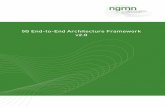 5G End-to-End Architecture Framework v2 · This document delineates the requirements in terms of entities and functions that characterise the capabilities of an E2E (end-to-end) framework.