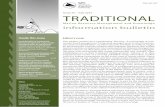 Issue 35 – July 2015 TRADITIONAL · Manuai Matawai and Pongie Kichawen p. 3 Ancestral fishing techniques and rites on ‘Anaa Atoll, Tuamotu Islands, French Polynesia Frédéric