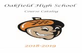 Oakfield High School · Computer Literacy .5 credit Financial Literacy .5 credit Health .5 credit Electives 10.5 credits Total 26.5 credits IT IS THE RESPONSIBILITY OF EACH STUDENT
