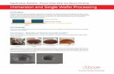 Application Bulletin: Resist Strip after Ion Beam Etching ... · Application Bulletin: Resist Strip after Ion Beam Etching Immersion and Single Wafer Processing The Problem Photoresist