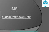 Pass SAP SAP Certified Application Associate and later Exam with New C_ARSUM_2002 Dumps | DumpsPass4sure