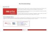 Res Artis Advertising · Res Artis Advertising About Res Artis Res Artis was founded in 1993 and grew to become the largest membership based network of arts residency operators worldwide,