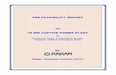 PRE-FEASIBILITY REPORT Of 18 MW CAPTIVE POWER PLANTenvironmentclearance.nic.in/writereaddata/Online/... · PRE-FEASIBILITY REPORT Of 18 MW CAPTIVE POWER PLANT AT Mattapalli village,