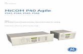 MiCOM P40 Agile - GE Grid SolutionsMiCOM P40 Agile P543, P544, P545, P546 PIXIT ... duration of this time-out period the socket resources are unavailable for new client association