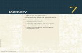 Memory - Griffith University · encoded, or cast into a representational form or ‘code’ that can be readily accessed. • Mnemonic devices are systematic strategies for remembering