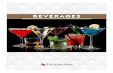 BEVERAGES · A es. S v eques A e. QN MARY BANQT MNS CAPTAIN Christian Brothers VS Brandy New Amsterdam Gin Seagrams Vodka Kahlua Liqueur Roni Rio Rum Beam 8 Star Whiskey