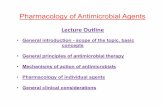 Pharmacology of Antimicrobial Agentsmed-fom-apt.sites.olt.ubc.ca/files/2016/06/Periodontists-Antimicrobials.pdf · Pharmacology of Antimicrobial Agents Lecture Outline • General