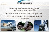Military and Defense Support Services Ground Based ...usdynamicscorp.com/literature/general/Depot Ad.pdfMilitary and Defense Support Sustainment Services. Airborne Ground ‐ Based