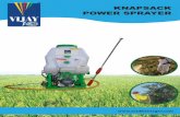 KNAPSACK POWER SPRAYER - Southern Agrosouthernagro.com/catalog/plant-protection/708-Knapsack-Power-Sprayer.pdf · engine type vertical 2 stroke cycle air cooling rated power 1.0 hp