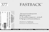 FASTBACK - USUteacherlink.ed.usu.edu/yetcres/catalogs/reavis/377.pdf · In this fastback, the term "authen- tic assessments" is rarely used. The term "authentic" is a rhetorical .