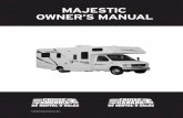 MAJESTIC OWNER’S MANUAL - Cruise America Manuals/Majestic... · 15 CAMPGROUND TIPS & VEHICLE SPECIFICATIONS 15 Arriving at the Campground 15 Electrical Hook Up 15 Water Hook Up