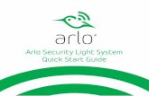 Arlo Security Light System Quick Start GuideAC power adapter (varies by region) 4 Get the app Download the free Arlo app to get started. The app guides you through setting up your