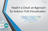 Arduino Kazan Federal University University of Messina G ... · Virtual Arduino YUN (LXD container) REST server virtual MCUIO sysfs Cloud Compute node Virtual Arduino YUN application