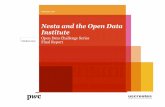 Nesta and the Open Data Institute - PwC UK · In December 2013 Nesta, the UK’s innovation charity, and the Open Data Institute (‘ODI’) commissioned PricewaterhouseCoopers LLP