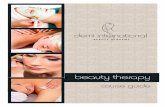 beauty therapy - Demi International · therapy, including specialised spa treatments and micro-dermabrasion. ... include all teacher directed learning, learning materials, resources,
