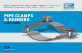 PiPe ClamPs & Hangers · - Pipe Clamps & Hangers - Cable Tray Support System - Threaded Accessories - Technical Data - Locations INDEX Pipe Clamps & Hangers 4 22 32 36 42 46. 2 .