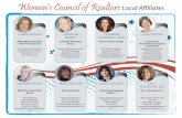 Women's Council of Realtors Local Affiliates...KIM MCEVERS We Insure Florida 1530 N. Federal Hwy. #5A Lake Worth, FL 33460 561-598-5699 kim.mcevers@weinsurefl.com DR. TIMOTHY KEHRIG