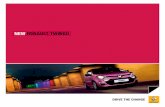 NEW RENAULT TWINGO - downloads.clickedit.co.ukdownloads.clickedit.co.uk/1297/Twingo.pdf · With its cheeky, knowing looks and brimful of personality, the new Renault Twingo radiates