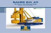 BAUER BG 45 · First diaphragm wall trench cutter BC 30 We could start by telling you about Sebastian Bauer, who founded a copper forge in the German town of Schrobenhausen some 200